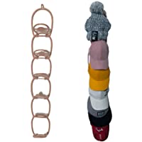 Rosa Puerta &amp- Sombrero montado Estante béisbol Casquillo Soporte Organizador de Pared Color de Rosa